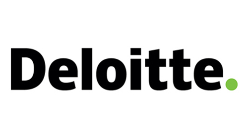 Logga för Deloitte Oskarshamn. Silverpartner på Oskarsgalan.