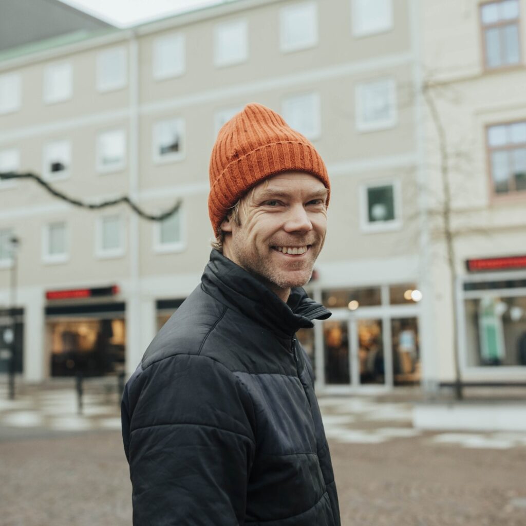 Porträtt på Erik Hjertqvist